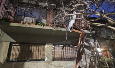 Explosión en Villa Pueyrredón: seis heridos y tres departamentos destruidos por presunto escape de gas