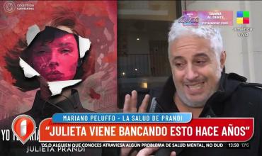 Mariano Peluffo, testigo de Julieta Prandi: “Han sido años muy difíciles”