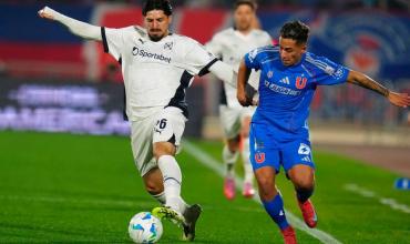 Independiente cayó ante la U de Chile por la Sudamericana y sigue sin levantar cabeza
