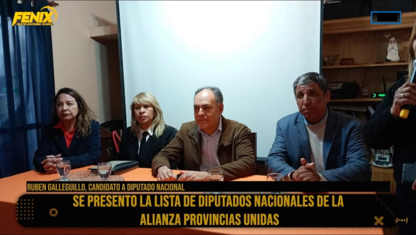 Rubén Galleguillo: “Es necesario plantear una alternativa de cambio y superación”