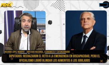 Ricardo López Murphy en Fénix: “La ley de discapacidad es muy mala, pero el Gobierno no atiende la demanda del sector”