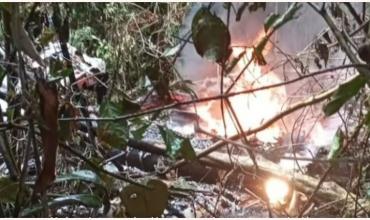 Cuatro muertos al caer una avioneta sanitaria en la selva colombiana