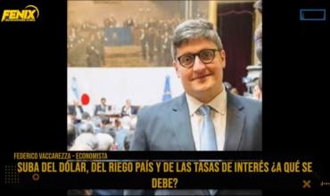 Federico Vacarezza en Fénix: “El gobierno sube la tasa para que los bancos no se vayan al dólar”