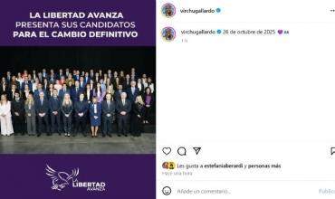 Virginia Gallardo oficializó su candidatura política en medio de fuertes cuestionamientos
