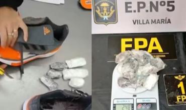 Intento frustrado de ingreso de cocaína en penal cordobés: una mujer fue detenida