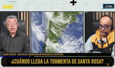  Mario Navarro explicó cuándo llega la tormenta de Santa Rosa y qué esperar para la primavera