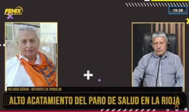  Rolando Agüero: “El paro de salud en La Rioja tuvo un altísimo acatamiento”