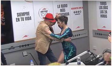 Alberto Cormillot festejó sus 87 años con un show circense y baile de tango en la radio