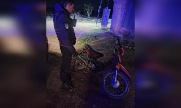 Recuperaron una motocicleta robada y detuvieron al supuesto autor en el barrio Libertador