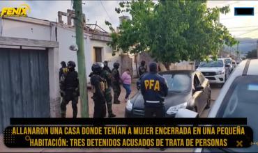 Allanaron la casa del “Croto” Flores y rescataron a una mujer víctima de trata: tres detenidos