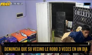 Propietario de minimarket denuncia que su vecino lo robó tres veces en un mismo día