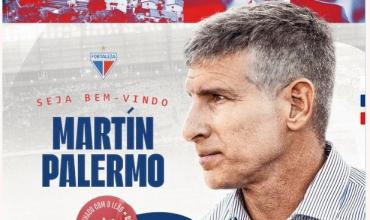 Con un poema, un club de Brasil anunció a Martín Palermo como nuevo DT