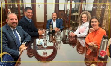 Diputados nacionales Libertarios díscolos se reunieron con Ricardo Quintela
