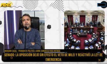 Mariano Casal, sobre el rechazo al veto de la Ley de Discapacidad: “Fue una jornada compleja que se preveía difícil para el gobierno”