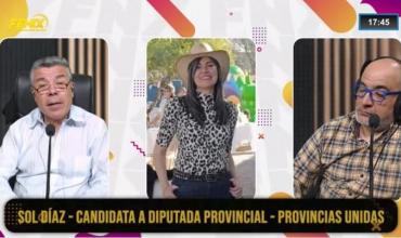 Sol Díaz: “La provincia está totalmente detonada, olvidada y quedada en el tiempo”