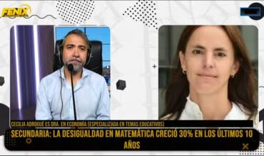 Cecilia Adrogué: “En matemática, por cada 5 alumnos de sectores altos que logran aprendizajes mínimos, solo 1 de los más vulnerables lo consigue”