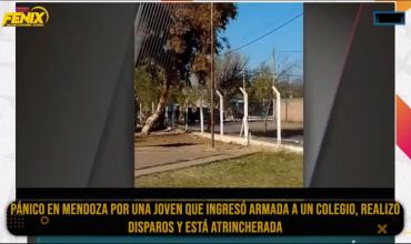 Terror en Mendoza: una alumna llevó un arma, disparó dos veces y se atrincheró en el patio