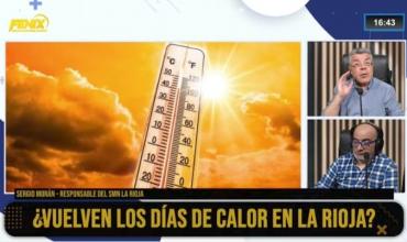 Sergio Morán: “Vamos a seguir con temperaturas que van a rondar entre los 25 y 30 grados”