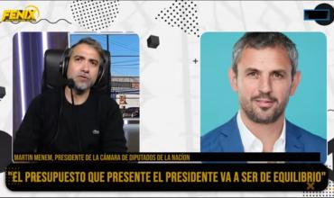 Martín Menem, sobre el Presupuesto 2026: “Va a ser con equilibrio, como le gustaría a cualquier persona en su casa: no gastar más de lo que entra”