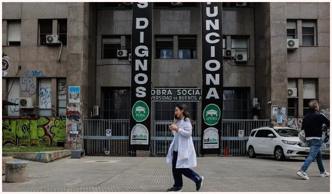 "No al veto": el paro virtual de la UBA contra el ajuste universitario