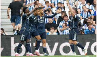 Franco Mastantuono no ingresó en el triunfo por 2-1 del Real Madrid ante la Real Sociedad