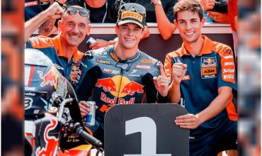 El argentino Valentín Perrone terminó sexto en el Gran Premio de San Marino del Moto3