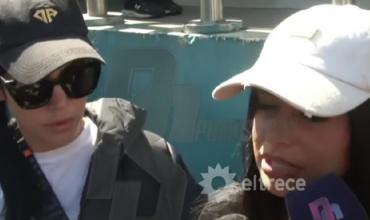 La palabra de Daniela Celis desde el hospital donde está internado Thiago Medina