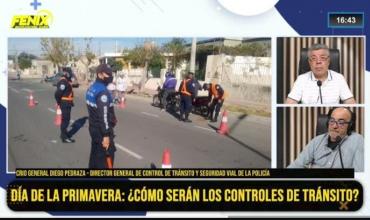 Crio. General Diego Pedraza sobre los controles de tránsito para el Día de la Primavera: “El objetivo principal es la prevención”