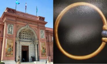 Alarma en Egipto: desapareció un brazalete de 3.000 años del Museo de El Cairo