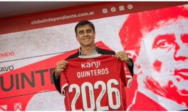 El ilusionante mensaje de Gustavo Quinteros a los hinchas en su presentación: "Vamos a llevar a Independiente otra vez a..."