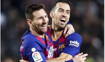 Emotivo mensaje de Lionel Messi a Sergio Busquets tras el anuncio de su retiro: "Juntos casi desde el arranque hasta el final"