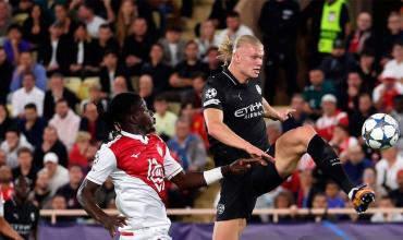 Manchester City lo ganaba pero el Mónaco le arruinó la fiesta y se lo empató sobre el final