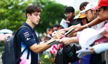 Tras las prácticas libres del GP de Singapur, Colapinto confesó que no tiene “feeling con el auto”