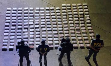 Incautaron más de 280 kilos de cocaína en todo AMBA