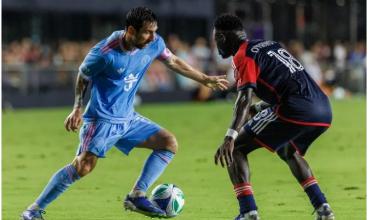Inter Miami goleó 4-1 a New England Revolution con ¡tres asistencias de Lionel Messi!