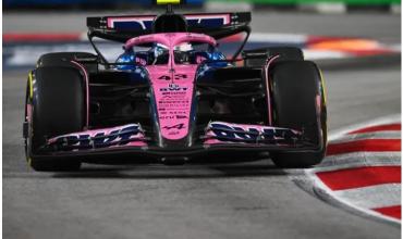 Colapinto no pudo aguantar el ritmo sobre el final y terminó en el puesto 16° en el Gran Premio de Singapur