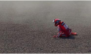 MotoGP: el campeón Marc Márquez sufrió una aparatosa caída en el GP de Indonesia