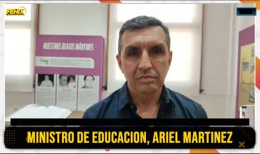 Ariel Martínez sobre el caso de bullying en Colegio 1: “El objetivo es restablecer la convivencia en toda la comunidad educativa”