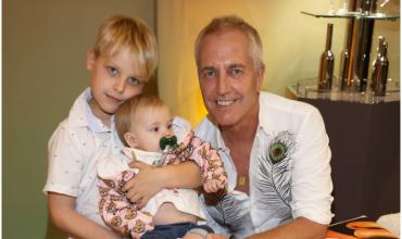 El esperado reencuentro de Marley con sus hijos Mirko y Milenka después de dos meses afuera del país