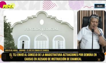 Carlos del Moral, ex juez: “Hace 30 años que el TSJ no viene a Chamical”