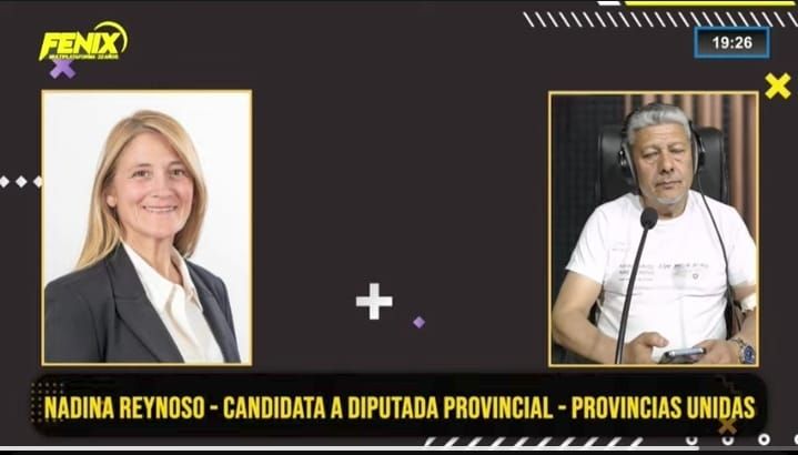  Nadina Reynoso: “Estamos frente a un gobierno corrupto que no quiere soltar el poder”