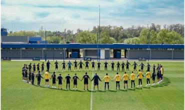 Boca Juniors volvió a entrenarse tras la pérdida de Miguel Russo: minuto de silencio y un detalle para que esté presente con el plantel