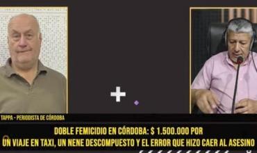 César Tappa sobre el triple homicidio en Córdoba: “El daño que hizo este tipo es increíble”