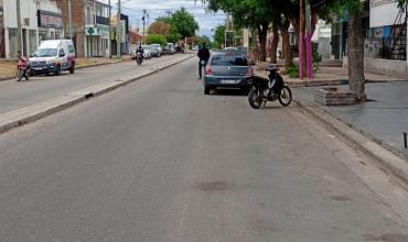 Un adolescente resultó herido tras un choque en avenida Ramírez de Velazco