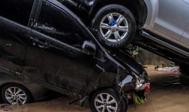 Tragedia en Filipinas: al menos cinco muertos y miles de desplazados por el paso del tifón Kalmaegi