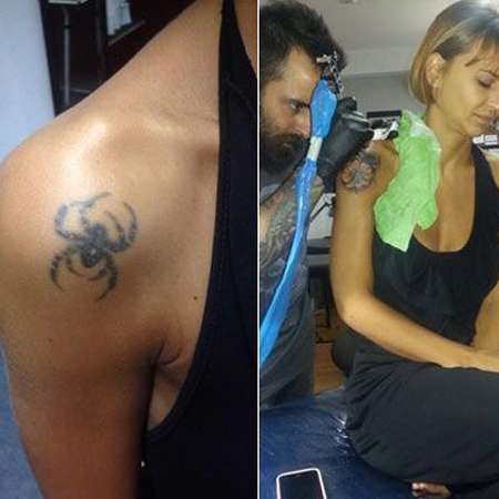 Amalia Granata se tapó la araña que tenía tatuada en el hombro con otro diseño: conocé el significado