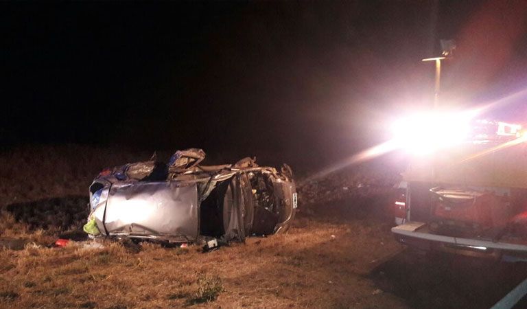 Una mujer falleció en un choque frontal en cercanías del Cebollar