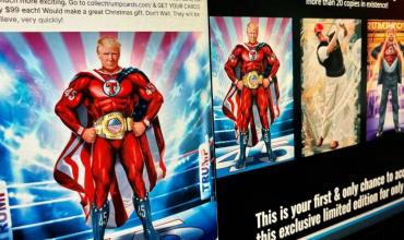 Donald Trump lanzó su propia colección de figuritas y despertó una ola de críticas en las redes