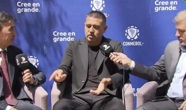 Juan Román Riquelme contestó las críticas de Javier Milei 