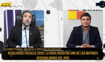 Alejandro Pegoraro: “La Rioja tiene el déficit fiscal más alto del país en el primer trimestre de 2025”